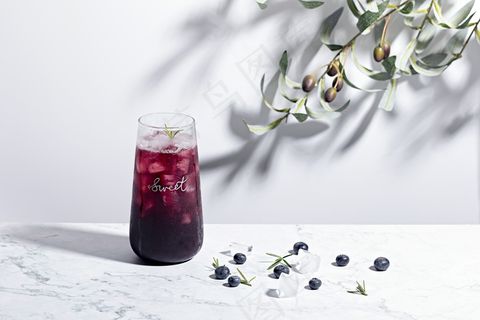 清爽夏日夏天饮品摄影照片