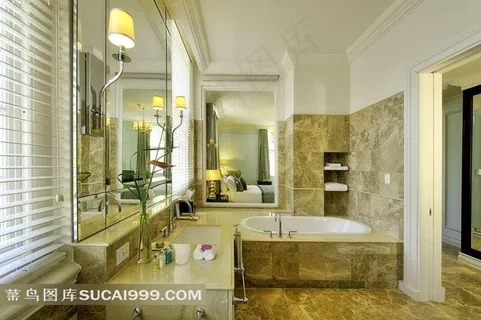 奢华浴室摄影