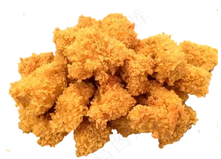免抠实物摄影鸡米花