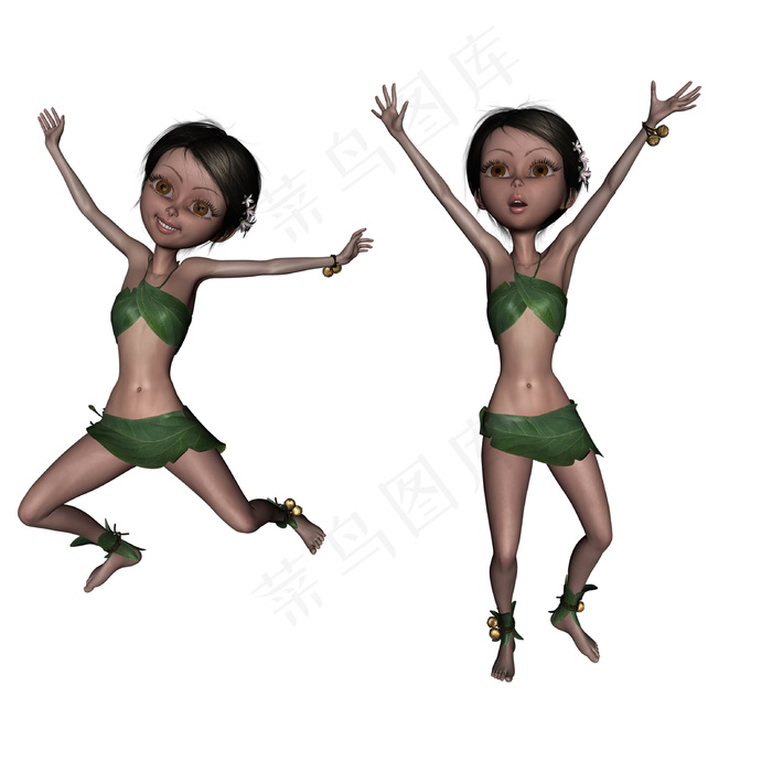 动漫3d角色设计图片