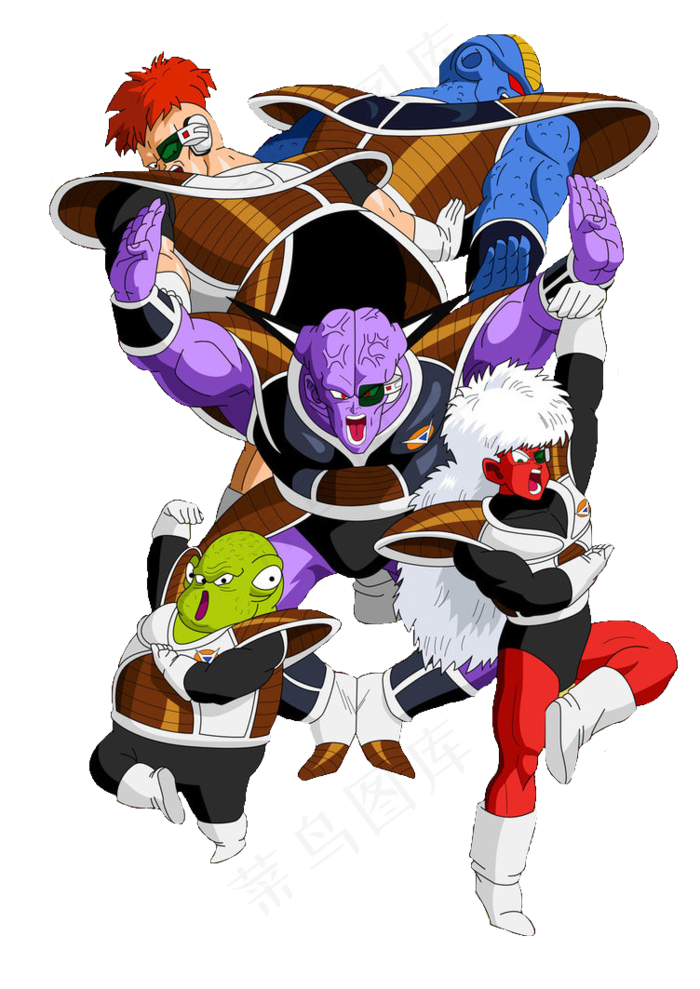 经典漫画七龙珠人物