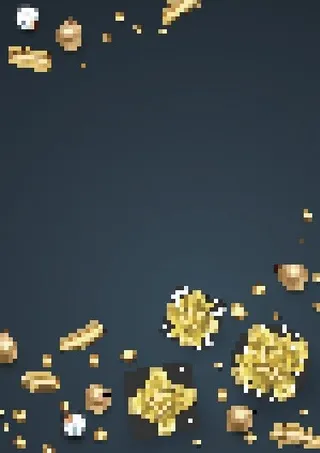 圣诞节圣诞树圣诞老人闪亮装饰电商促销折扣海报