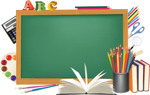 黑板装饰卡通少儿兴趣班