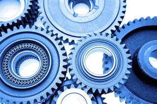 工业齿轮高清摄影图