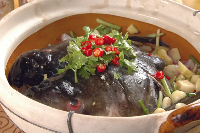 原生态沙窝鱼头