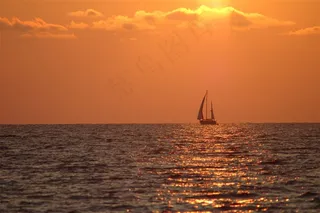 晨曦晚霞霞光美图素材