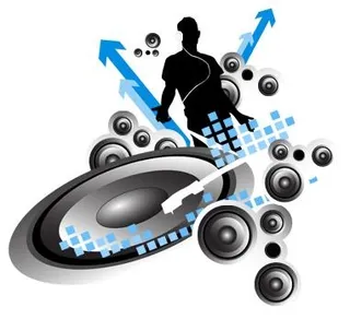 唱片骑师 PNG免抠