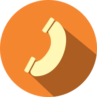 彩色简约电话图标