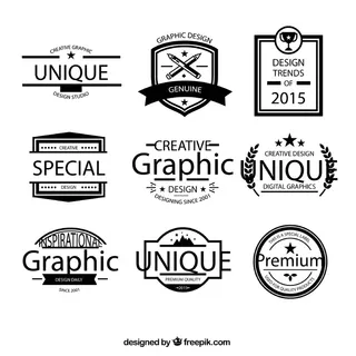 免抠黑色优质标签