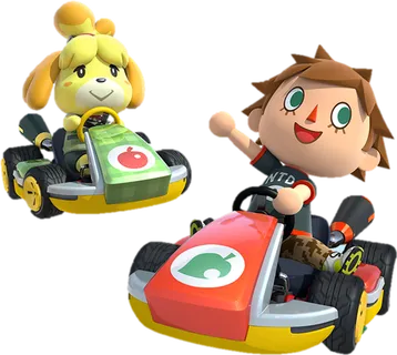 动森人物卡丁车素材