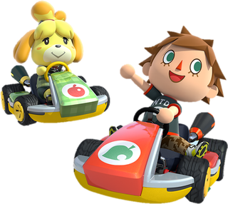 动森人物卡丁车素材