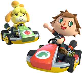 动森人物卡丁车素材