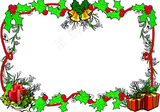圣诞边框背景图片