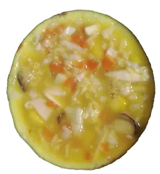 鸡蛋蔬菜厚蛋饼蛋黄饼玉米胡萝卜免抠摄影元素素材