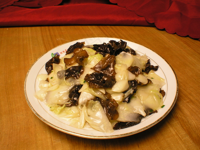 4273黑木耳炒白菜