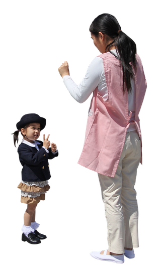 亚裔儿童人物免扣素材