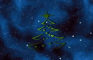 圣诞节冬天背景风景