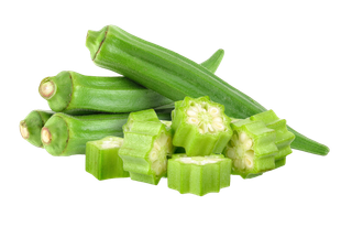 秋葵 (3)超市商品白底图免抠实物摄影png格式图片透明底