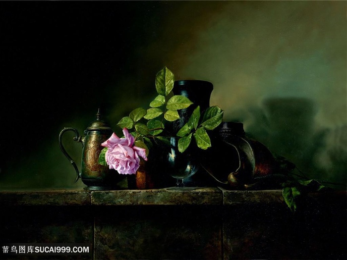 阿列克谢静物花卉唯美装饰画