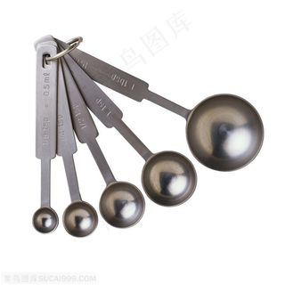 炊具--串在一起的五个勺子