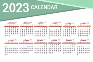 现代2023日历兔年