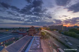 城市的地标雍和宫