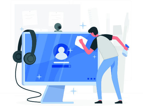 扁平化人物场景办公互联网等距ai矢量设计网页海报UI素材插画