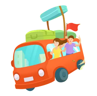 卡通 素材 人物 动画 插图