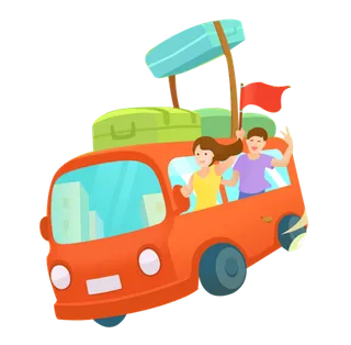 卡通 素材 人物 动画 插图