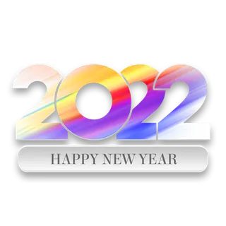 2022新年艺术创意字体虎年3D立体标题数字文字png免抠字素材