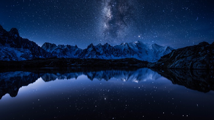 星空山水风景
