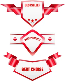 免抠红色销售标