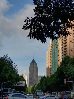 蓝色上海外滩街道高清图 蓝色上海外滩街道高清图