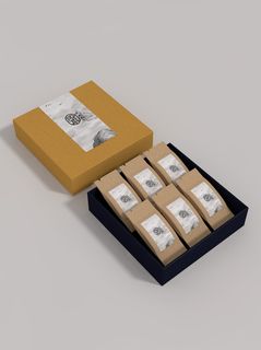 国风高档茶叶包装盒袋罐瓶LOGO标贴展示VI智能贴图样机PSD素材