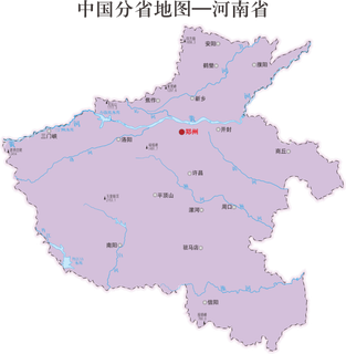 中国地图地标图案河南省地图免抠