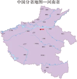 中国地图地标图案河南省地图免抠 中国地图地标图案河南省地图免抠