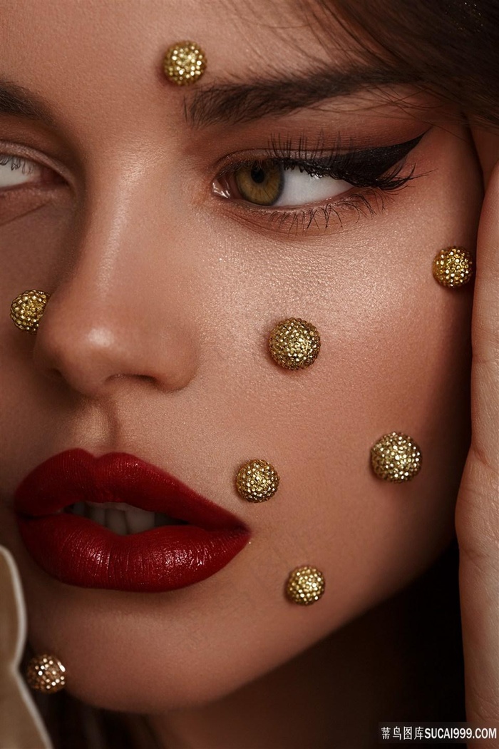 化妆品模特美容