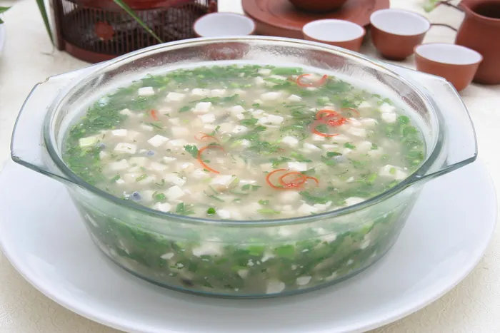 香菜豆腐羹 12
