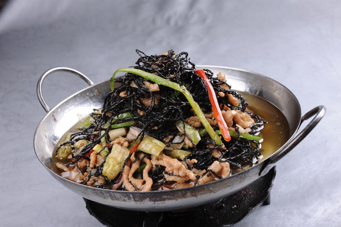 干锅美食焖锅湘菜麻辣香辣纸锅干锅羚羊菜