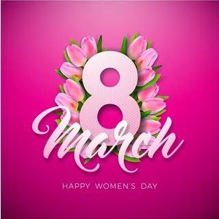 三八妇女节女神节贺卡素材