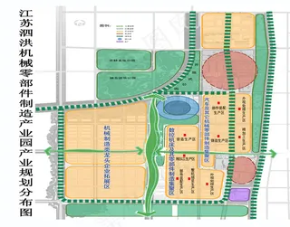 产业规划分布图