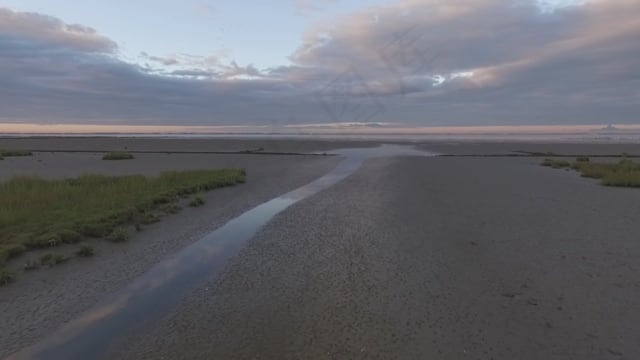 海滩, 海岸线, 支撑, 自然, 景观, 河岸, 水, 反射