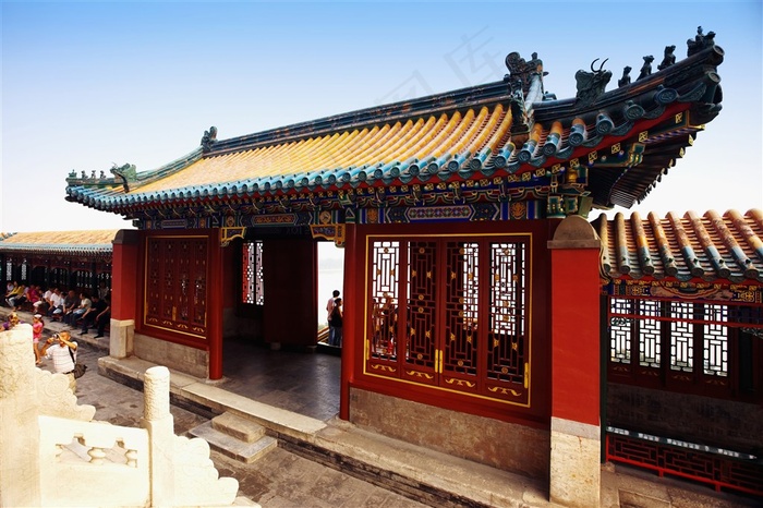 故宫古建筑门头素材