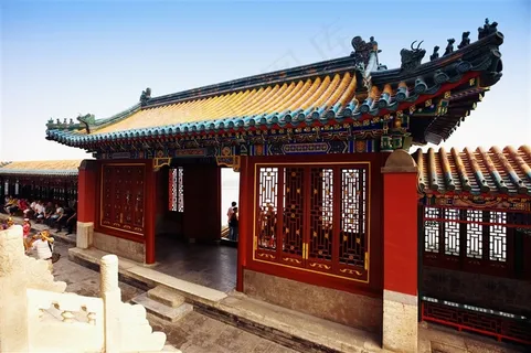 故宫古建筑门头素材