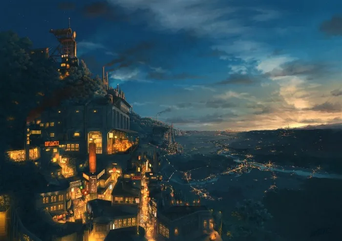 欧美城市夜景