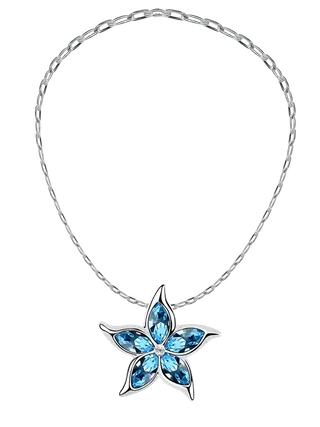 水晶项链免抠图-1