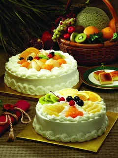 水果奶油生日蛋糕图片 水果奶油生日蛋糕图片