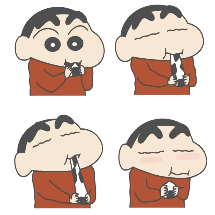 蜡笔小新可爱动画人物免扣素材