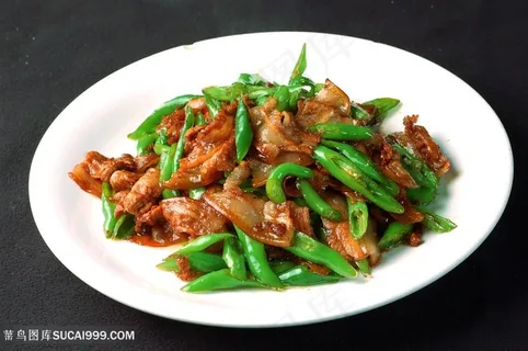 热菜风味小炒肉中华美食摄影图 热菜风味小炒肉中华美食摄影图