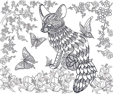 卡通动物手绘黑白线描线稿 卡通动物手绘黑白线描线稿